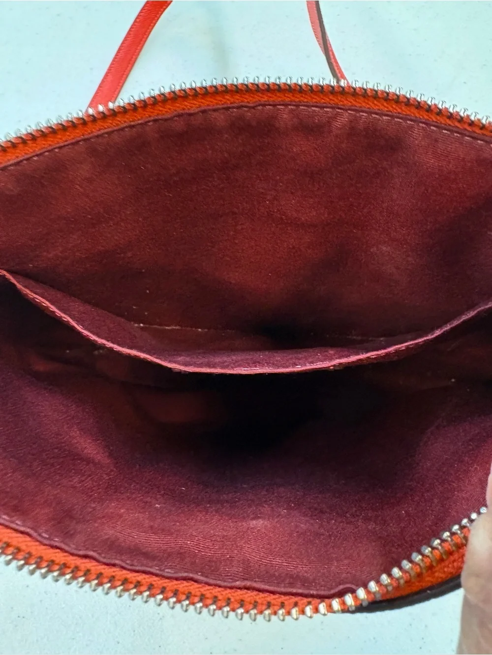 Coach Rowan File Crossbody Bag Strawberry Haze Leather Silver F29246